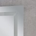 Дзеркало Mixxus LIGHT MR01-90x70 з Led Touch, Anti-fog, димером, регулятором яскравості, годинником (MI5999)