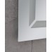 Дзеркало Mixxus LIGHT MR01-90x70 з Led Touch, Anti-fog, димером, регулятором яскравості, годинником (MI5999)