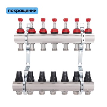 Колектор з витратомірами Thermo Alliance Forte 1" 7 виходів SF001W7