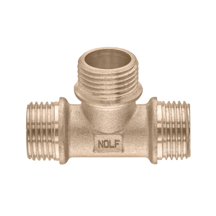 Трійник Nolf NFC.T06MMM-1/2'' MMM (NF3199) Трійник Nolf NFC.T06MMM-1/2'' MMM (NF3199)