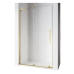 Двері у нішу Walk-In розсувні Koer SR SD07-120x200-R-TR-12 прозоре скло Easy Clean 8мм Матове золото (KR5774)