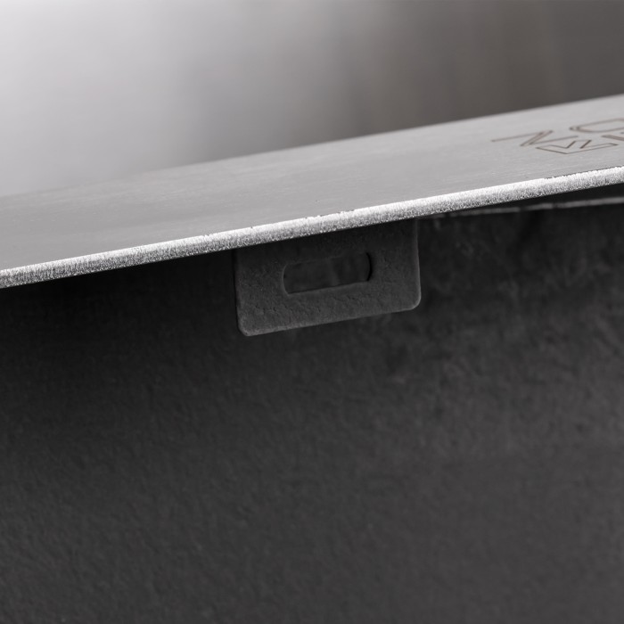 Мийка для кухні інтегрована Lidz Handmade H5050 (LDH5050BRU35375) Brushed Steel 3,0/1,0 мм Мийка для кухні інтегрована Lidz Handmade H5050 (LDH5050BRU35375) Brushed Steel 3,0/1,0 мм
