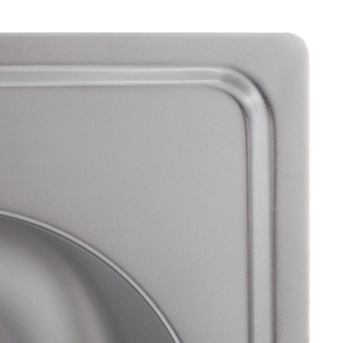 Мийка кухонна HAIBA 50x47 (satin) (HB0543) Мийка кухонна HAIBA 50x47 (satin) (HB0543)