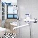 Змішувач для ванни Frap F2234, білий/хром