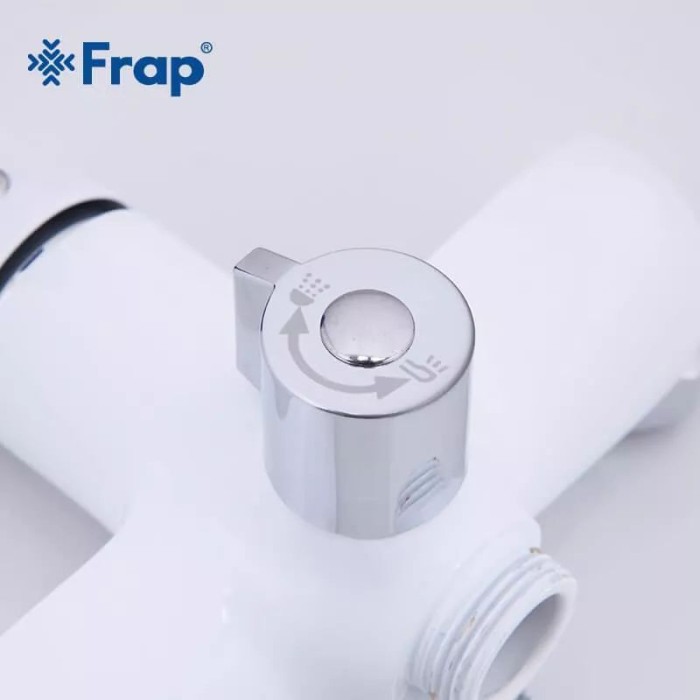 Змішувач для ванни Frap F2234, білий/хром Змішувач для ванни Frap F2234, білий/хром