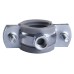 Хомут в зборi CR    1/2″ (20-23мм) з гвинтом-шурупом 8*80 та дюбелем в уп., сірий
