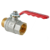 Кран кульовий ГШВ Koer Extreme KE.215-40 - 1 1/2" FM ручка "важіль" червона (KR5754)