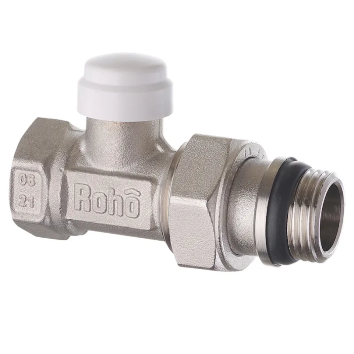 Кран радіаторний Roho R5261-050 - 1/2" прямий (антипротечка) (RO0135) Кран радіаторний Roho R5261-050 - 1/2" прямий (антипротечка) (RO0135)