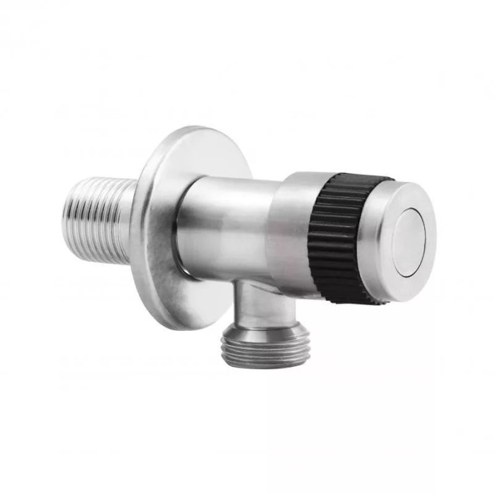 Кран приладовий WEZER SOL21A-12 1/2"x1/2" нержавіюча сталь Кран приладовий WEZER SOL21A-12 1/2"x1/2" нержавіюча сталь
