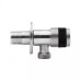 Кран приладовий WEZER SOL21A-12 1/2"x1/2" нержавіюча сталь