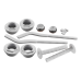 Комплект для радіатора 3/4" (з кріпленнями) Bitherm SET-04 (BT0555)