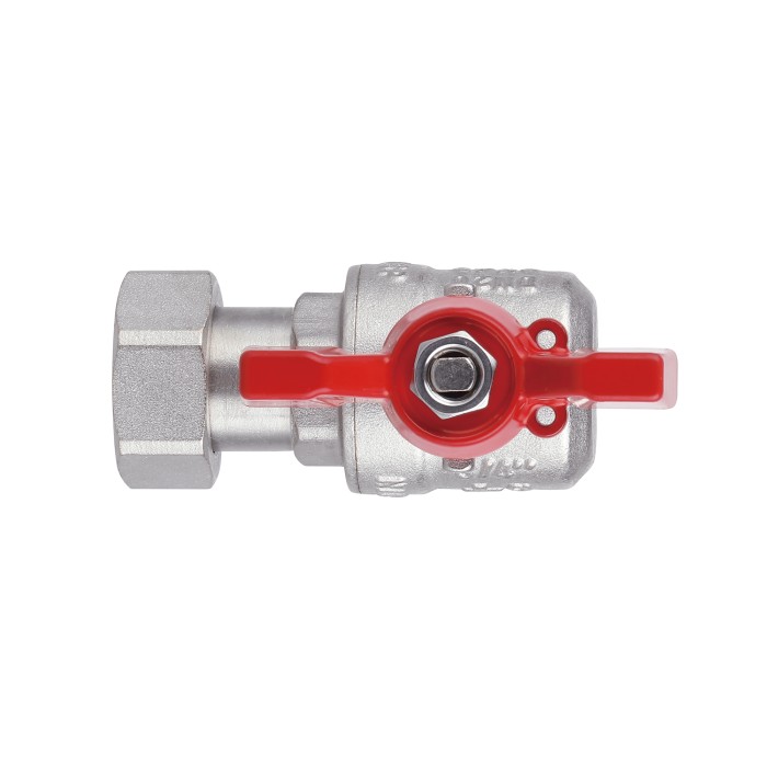 Кран кульовий з накидною гайкою Thermo Alliance Forte 3/4" ВЗ для води кутовий SF224W20 Кран кульовий з накидною гайкою Thermo Alliance Forte 3/4" ВЗ для води кутовий SF224W20