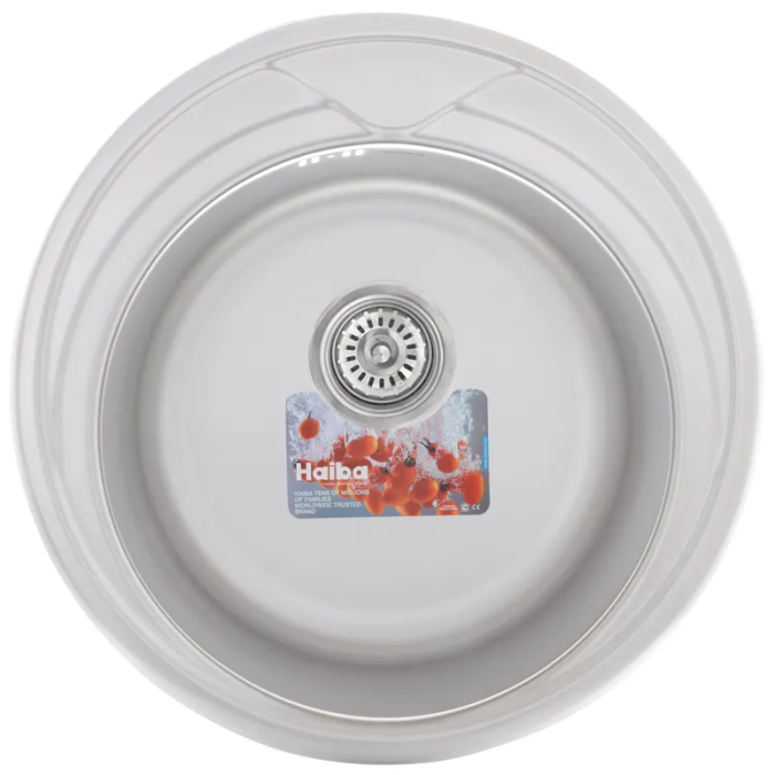 Мийка кухонна HAIBA 510 (satin) (HB0654) Мийка кухонна HAIBA 510 (satin) (HB0654)