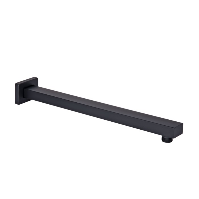 Кронштейн для верхнього душу Qtap Trubice 400 мм прямокутний QTTRU120BLM45929 Black Matt Кронштейн для верхнього душу Qtap Trubice 400 мм прямокутний QTTRU120BLM45929 Black Matt