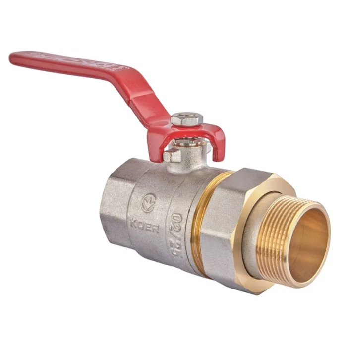 Кран з американкою 1-1/4" ручка ВАЖІЛЬ (Koer KR.229) (KR0150) Кран з американкою 1-1/4" ручка ВАЖІЛЬ (Koer KR.229) (KR0150)