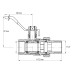 Кран з американкою 1-1/4" ручка ВАЖІЛЬ (Koer KR.229) (KR0150)