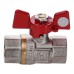 Кран кульовий прямий Q PROFESSIONAL  1/2″ ВВ КБ PN40 QP151