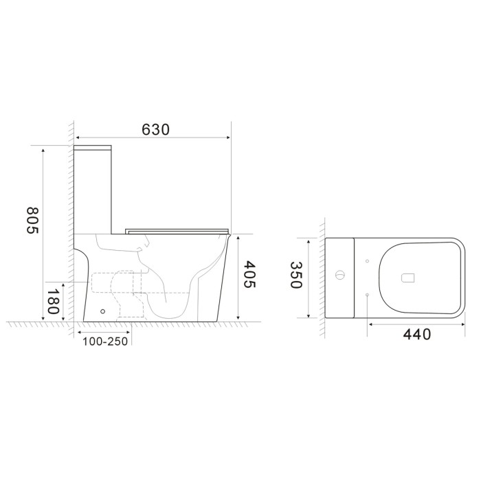Бачок до унітазу-компакту Mixxus Wave-0404-R Tank 630х350х805 зі зливною арматурою (MI8335) Бачок до унітазу-компакту Mixxus Wave-0404-R Tank 630х350х805 зі зливною арматурою (MI8335)