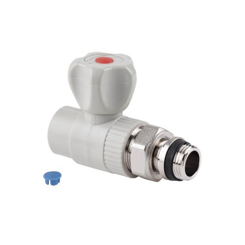 Кран кульовий радіаторний PPR Thermo Alliance 20х1/2" прямий