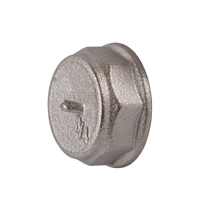Заглушка 3/4″В нікельована під пломбу NC401P OPTIMUM Заглушка 3/4″В нікельована під пломбу NC401P OPTIMUM