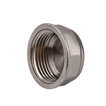 Заглушка 3/4″В нікельована під пломбу NC401P OPTIMUM
