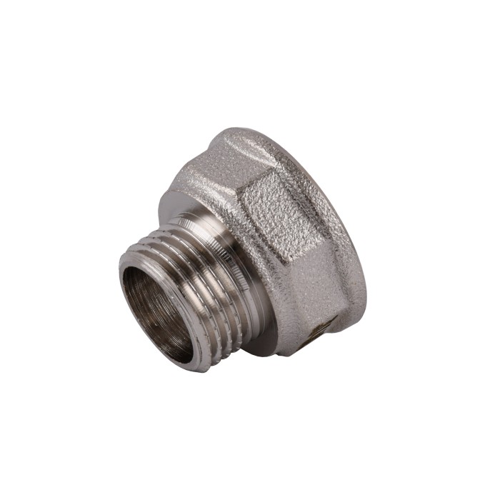 Перехідник редукційний 3/4″х1/2″ВЗ нікельований восьмигранний NK433O OPTIMUM Перехідник редукційний 3/4″х1/2″ВЗ нікельований восьмигранний NK433O OPTIMUM