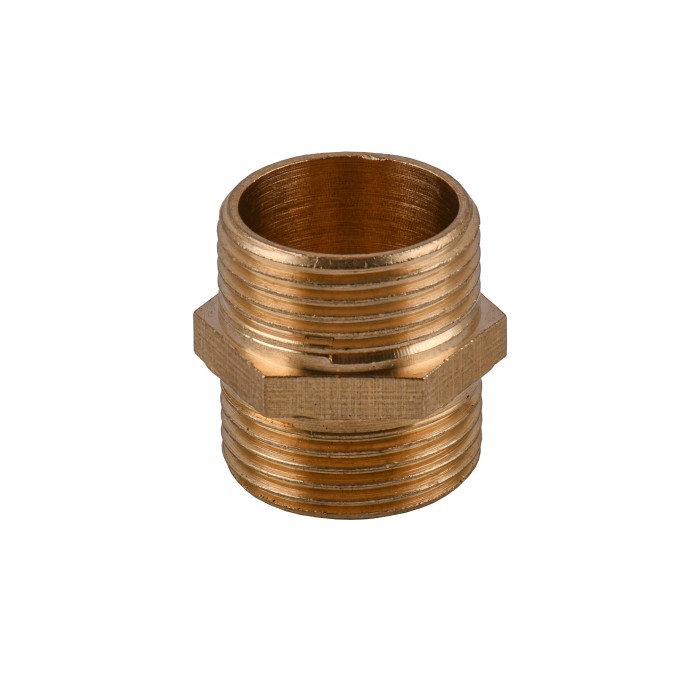 Ніпель 3/4″ЗЗ латунний LN442S OPTIMUM Ніпель 3/4″ЗЗ латунний LN442S OPTIMUM