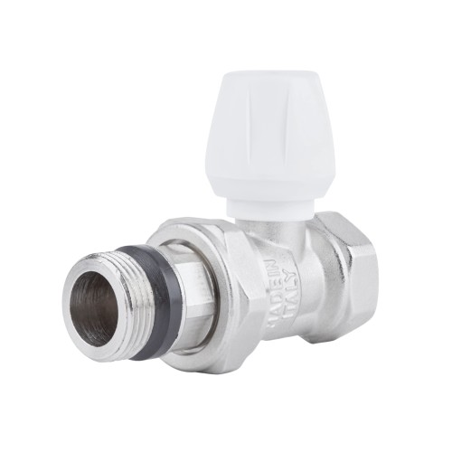 Кран радіаторний Icma 3/4" з антипротіканням прямий №813+940