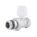 Кран радіаторний Icma 3/4" з антипротіканням прямий №813+940