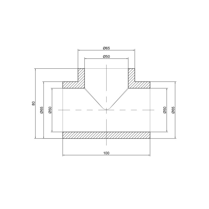 Трійник PPR Thermo Alliance 50 Трійник PPR Thermo Alliance 50