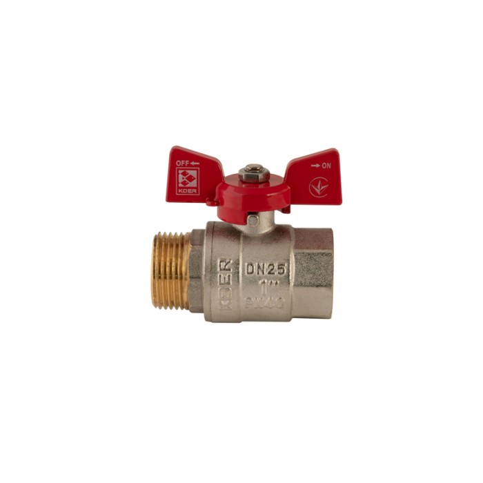 Кран кульовий Koer 1" ГШМ (KR.218) (KR0028) Кран кульовий Koer 1" ГШМ (KR.218) (KR0028)