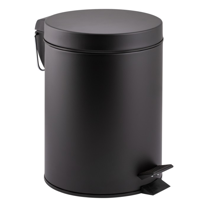 Відро для сміття Qtap Liberty 5 л QTLIBBLM1149 Black Відро для сміття Qtap Liberty 5 л QTLIBBLM1149 Black