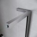 Двері у нішу Walk-In розсувні Koer SR SD07-120x200-R-TR-01 прозоре скло Easy Clean 8мм Хром (KR5773)
