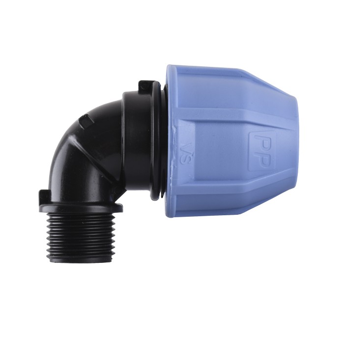 Коліно ПНД Vsplast 20*1/2 '' ** ЗР 4003 Коліно ПНД Vsplast 20*1/2 '' ** ЗР 4003