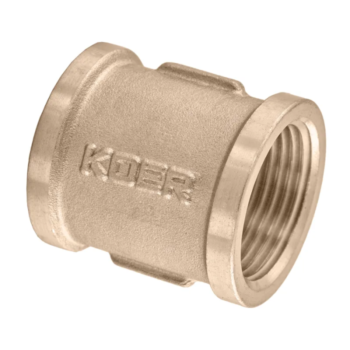 Муфта Koer KF.C08.WN - 3/4" без нікелю (MX1492) Муфта Koer KF.C08.WN - 3/4" без нікелю (MX1492)