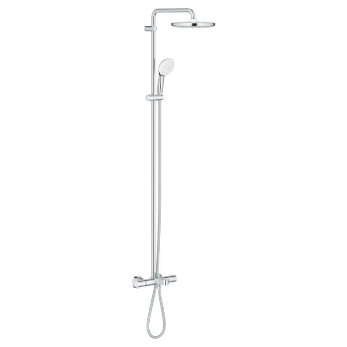 Душова система настінного монтажу Grohe Tempesta System 250 з термостатом для ванни (26672001) Душова система настінного монтажу Grohe Tempesta System 250 з термостатом для ванни (26672001)