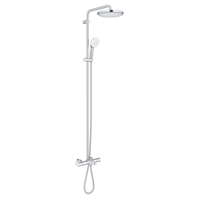 Душова система настінного монтажу Grohe Tempesta System 250 з термостатом для ванни (26672001) Душова система настінного монтажу Grohe Tempesta System 250 з термостатом для ванни (26672001)