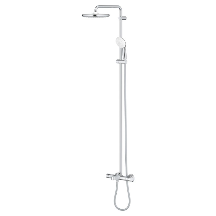 Душова система настінного монтажу Grohe Tempesta System 250 з термостатом для ванни (26672001) Душова система настінного монтажу Grohe Tempesta System 250 з термостатом для ванни (26672001)
