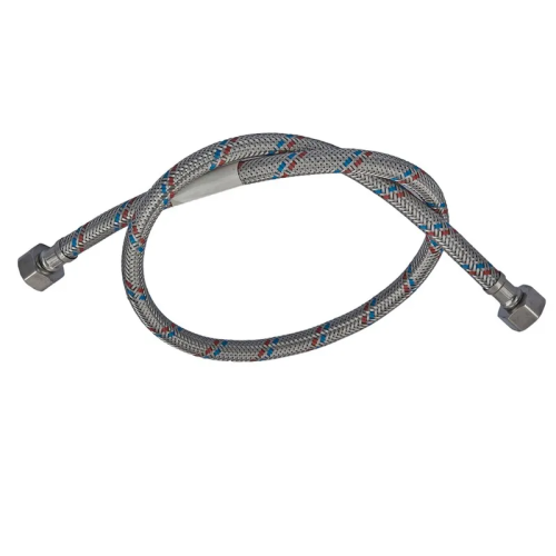 Гнучкий шланг для підключення води гайка 1/2'' - гайка 1/2'' (100 см) Zerix (ZX1554)