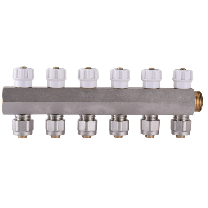 Колектор APE ITALY 7886 L 3/4х16 6-ий з перекриттям Колектор APE ITALY 7886 L 3/4х16 6-ий з перекриттям