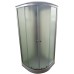 Бокс душовий з гідромасажем Mixxus STRONG SBH02-90x90x215-FB SATIN низький піддон (MI6890)
