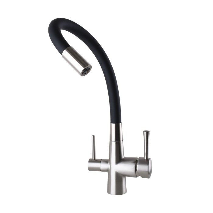 Змішувач для кухні під осмос Globus Lux LAZER GLLR-0903-8-STSTEEL Змішувач для кухні під осмос Globus Lux LAZER GLLR-0903-8-STSTEEL