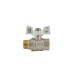 Кран кульовий KOER 1/2" ГШМ (KR.218.W) білий (KR0182)
