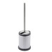 Йоржик для унітазу підлоговий Mixxus Topper-TB0201 White колір білий (MI7094)