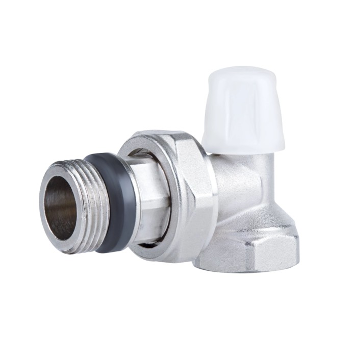 Кран радіаторний Icma 3/4" з антипротіканням кутовий без ручки №805+940 Кран радіаторний Icma 3/4" з антипротіканням кутовий без ручки №805+940