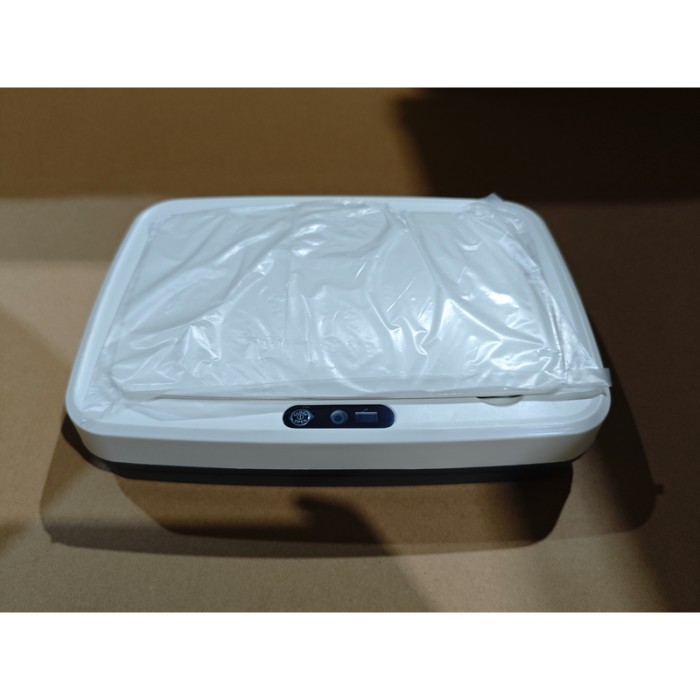 Відро для сміття сенсорне прямокутне Mixxus WAVE-TC0110 White 10 л колір білий (MI7073) Відро для сміття сенсорне прямокутне Mixxus WAVE-TC0110 White 10 л колір білий (MI7073)