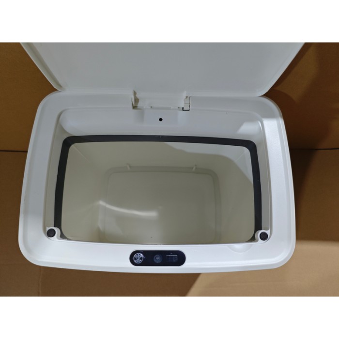 Відро для сміття сенсорне прямокутне Mixxus WAVE-TC0110 White 10 л колір білий (MI7073) Відро для сміття сенсорне прямокутне Mixxus WAVE-TC0110 White 10 л колір білий (MI7073)