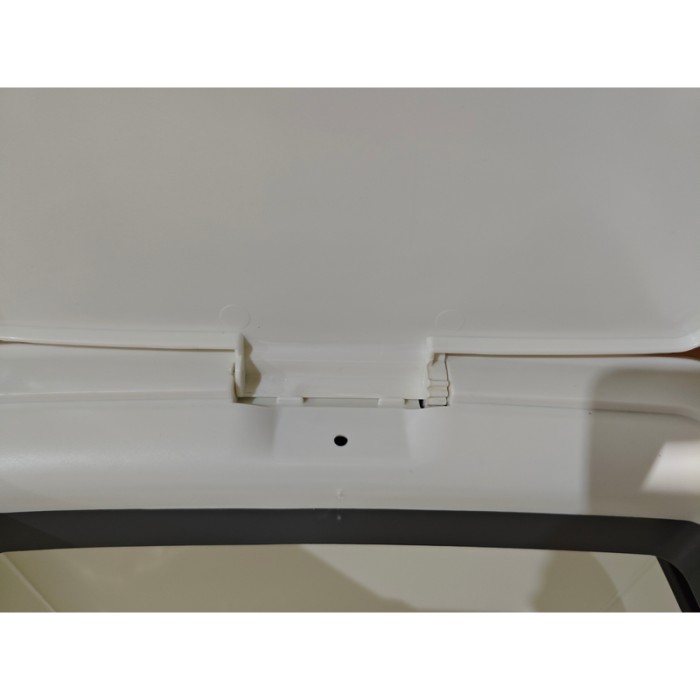 Відро для сміття сенсорне прямокутне Mixxus WAVE-TC0110 White 10 л колір білий (MI7073) Відро для сміття сенсорне прямокутне Mixxus WAVE-TC0110 White 10 л колір білий (MI7073)