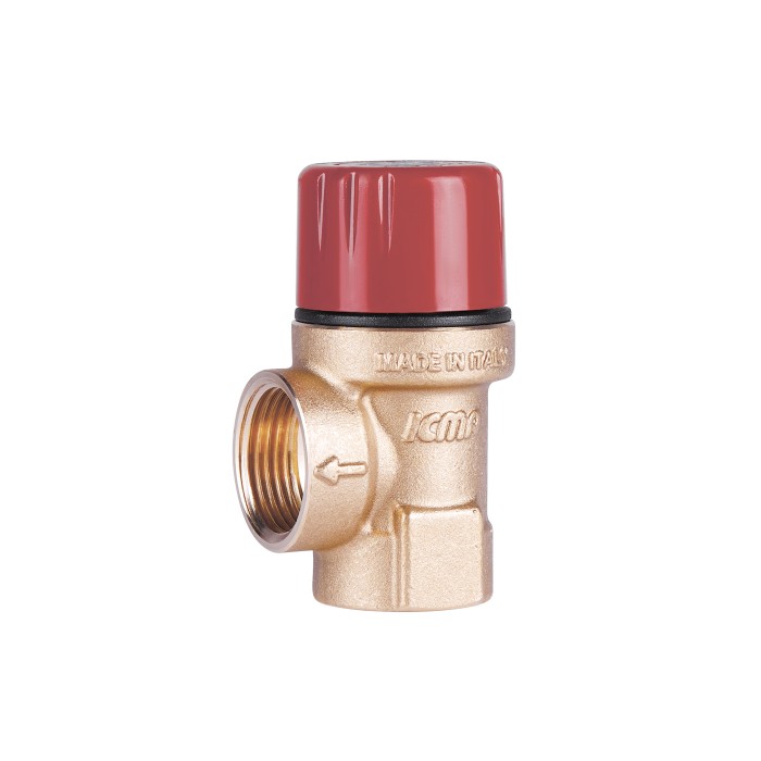Запобіжний клапан Icma 3/4" ВР 2,5 бар №241 Запобіжний клапан Icma 3/4" ВР 2,5 бар №241