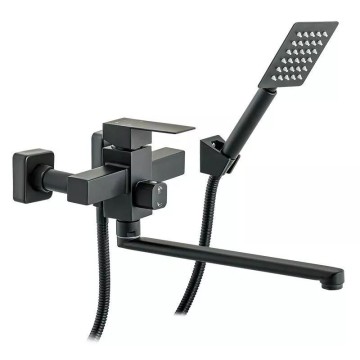 Змішувач для ванни WEZER PRO7-02-BLACK поворотний